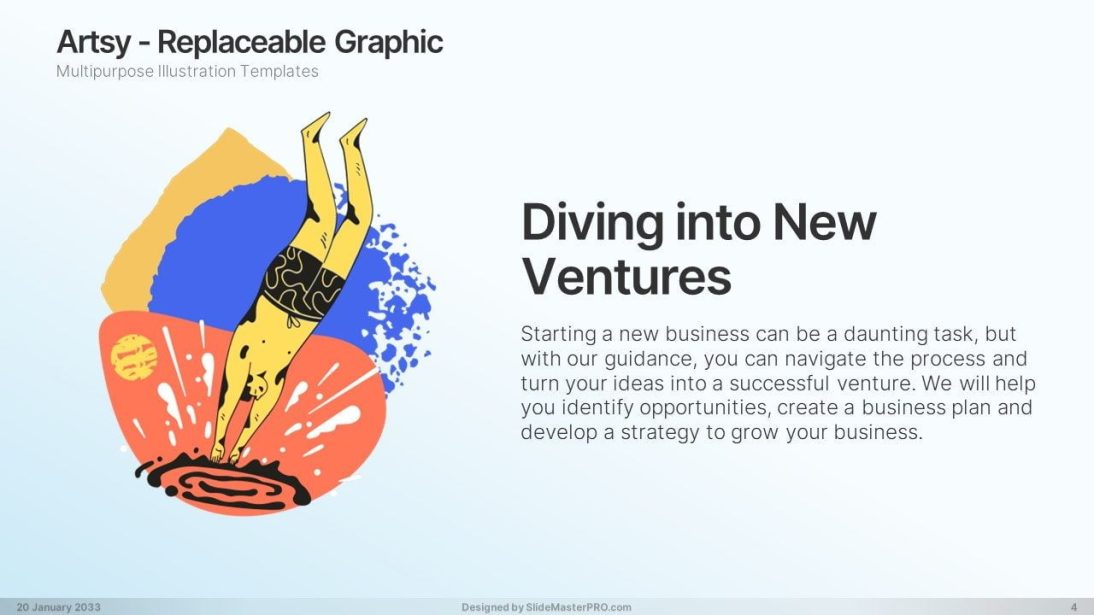 Artsy PowerPoint Templates Graphics 004 SlideMasterPRO.com 