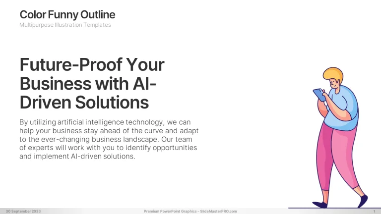 Color Funny PowerPoint Graphics Templates 001 SlideMasterPRO