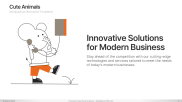 Cute Animals PowerPoint Graphics Templates 002 SlideMasterPRO