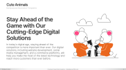 Cute Animals PowerPoint Graphics Templates 005 SlideMasterPRO
