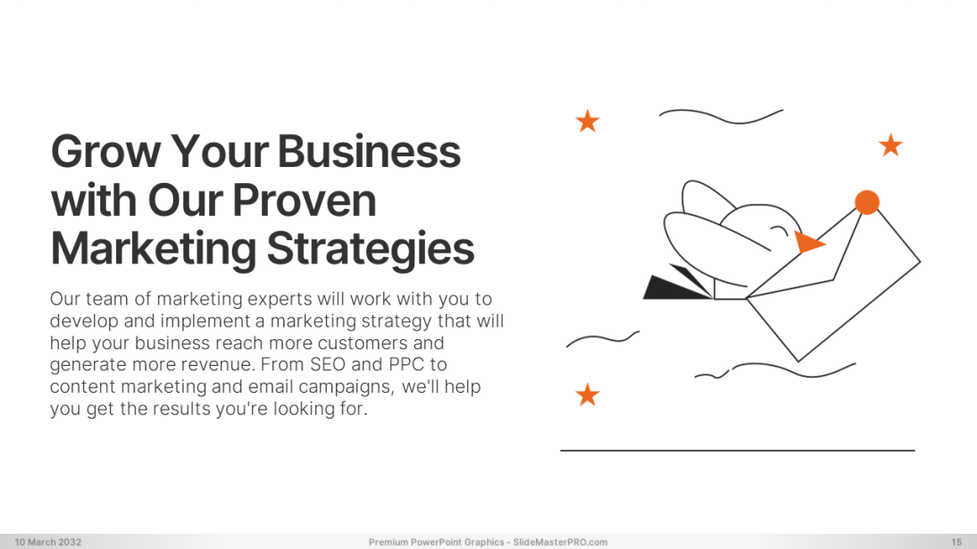 Cute Animals PowerPoint Graphics Templates 015 SlideMasterPRO