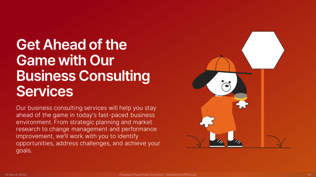 Cute Animals PowerPoint Graphics Templates 029 SlideMasterPRO