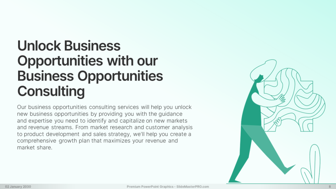 Duo Black PowerPoint Graphics Templates 008 SlideMasterPRO