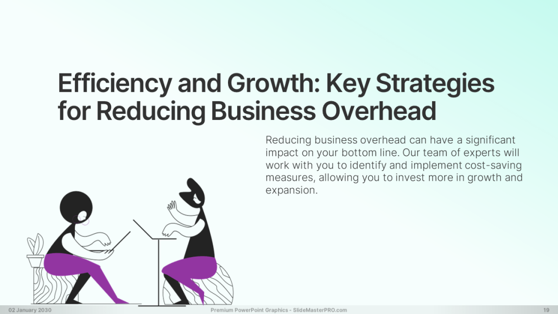 Duo Black PowerPoint Graphics Templates 019 SlideMasterPRO