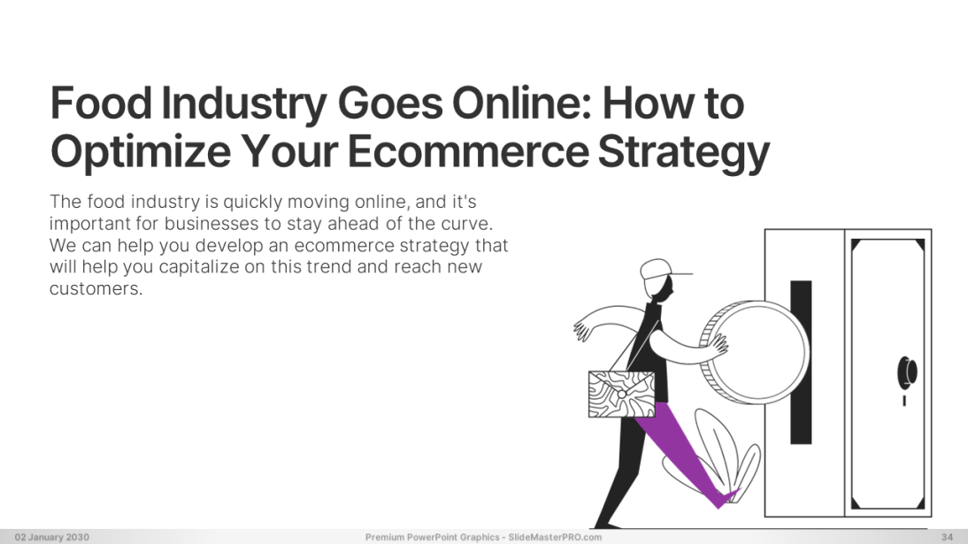 Duo Black PowerPoint Graphics Templates 034 SlideMasterPRO