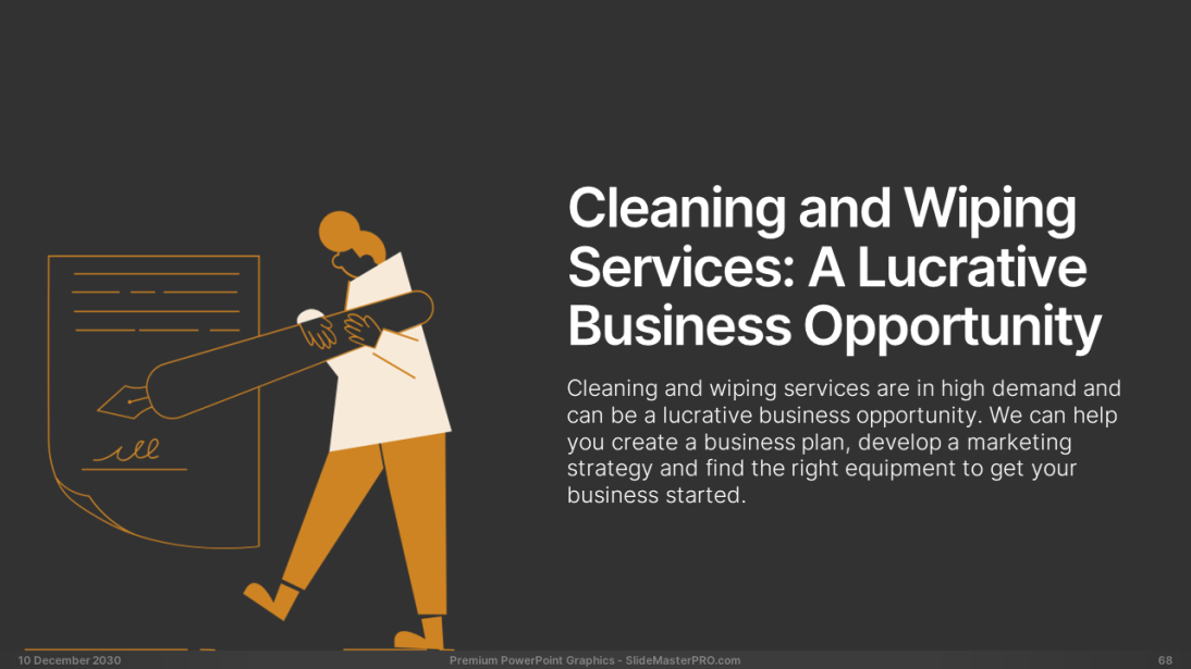 Duotone Simple Line PowerPoint Graphics Templates 068 SlideMasterPRO