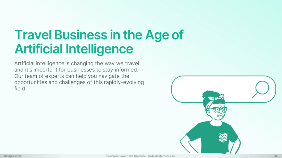 Half Body Storybook PowerPoint Graphics Templates 045 SlideMasterPRO