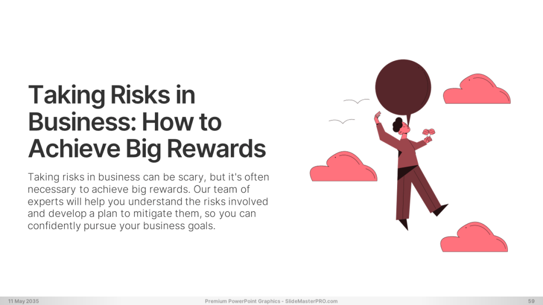 Happy Flat Line PowerPoint Graphics Templates 059 SlideMasterPRO