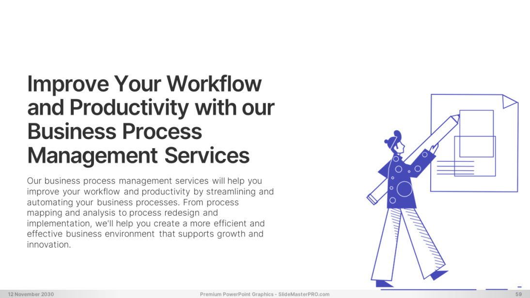 Times Line PowerPoint Graphics Templates 059 SlideMasterPRO